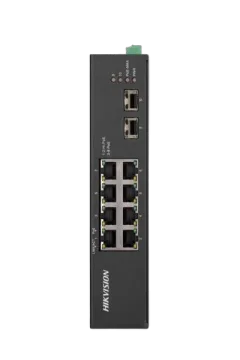 HikVision 8-Port GbE RJ45 PoE (110W) 2 x 1G SFP Unmanaged Harsh POE Switch