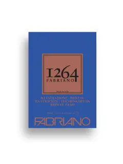 Blok Fabriano 1264 bristol 21x29,7 (A4) 200g 50L ljepljen na vrhu 19100654