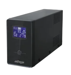 Gembird UPS with USB and LCD display, 850 VA, black
