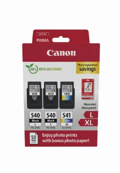 Canon multipack PG-540L x 2 + CL-541XL- Photo Pack