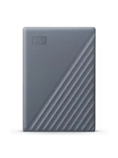 WD Passport 2TB Portable, USB 3.2 Gen 1 Gray