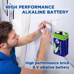 Gembird Alkaline 9 V 6LR61 battery, blister