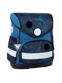 Torba školska Belmil compact with patches wave storm 405-41/AG/B/12
