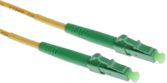 NFO Patch cord, LC APC-LC APC, Singlemode 9 125, G.657A2, Simplex, 20m