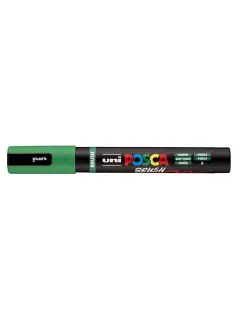Marker Uni pc-5br brush Posca zeleni