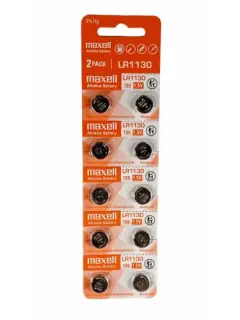 Maxell alk. dugm. baterija LR1130,10kom, 5x2