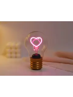 Lampa u obliku žarulje iTotal heart XL2877