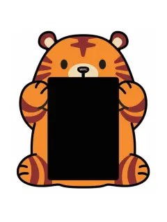 Čarobna ploča iTotal LCD Tiger XL3174