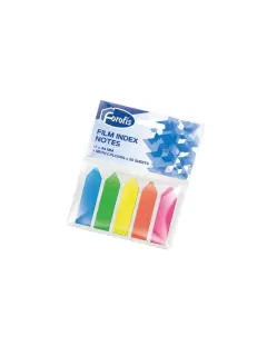 Blok zastavice Forofis 5 neon mix boja 20L 44x12mm 91037