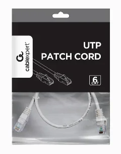 Gembird Cat6 UTP Patch cord, grey, 0.5 m