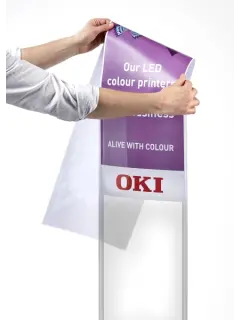 Oki metalni totem samostojeći, 30x162cm