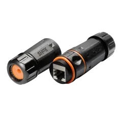 Transmedia CAT6a U FTP Patch Cable 3m black, 360° rotatable