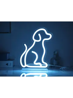 Lampa u obliku psa iTotal LED plava boja XL2761D