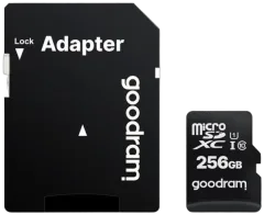 GoodRam M1AA 256 GB | Class 10 UHS I Adapter