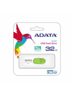 ADATA UV320, 32GB, USB3.2 bijelo-zeleni