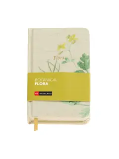 Dnevnik Miquelrius 90x140 mm Botanical Flora 96L 80g/m2 Mediterranean čista MR8319