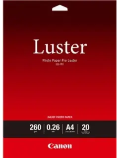 Canon Photo Luster Paper LU101 - A4 - 20L