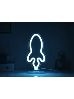 Lampa u obliku rakete iTotal LED plava boja XL2761G