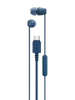 Sony IER-EX15C, USB-C slušalice, plava