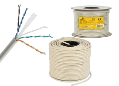 Gembird CAT6 UTP LAN cable (premium CCA), solid, 100m