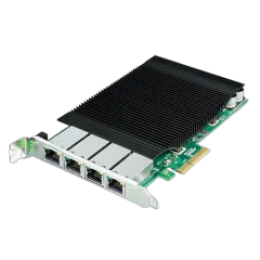 Planet 4-Port RJ45 GbE 802.3at PoE PCIe (120W PoE budget)