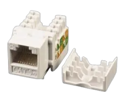 MasterLan keystone UTP Cat.5e, white