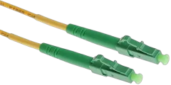 NFO Patch cord, LC APC-LC APC, Singlemode 9 125, G.657A2, Simplex, 15m