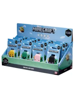 Silikonski digitalni sat Puckator Minecraft Faces sortirano 16/1 WATC20