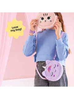 Torbica Miquelrius prazna višenamjenska Back2Fun Fluffy unicorn MR19666