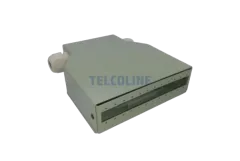 NFO Patch Panel DIN Rail, 12x SC Simplex LC Duplex