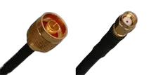 MaxLink Pigtail 0,5m RF240 RSMA male - N male