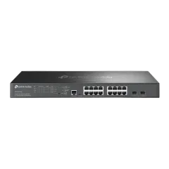 TP-Link Omada 16-Port 2.5G and 2-Port 10GE SFP L2 Managed Switch with 8-Port PoE