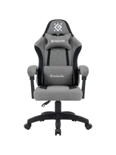 Gaming stolica Defender Lumen siva/crna, klasa 4, tkanina