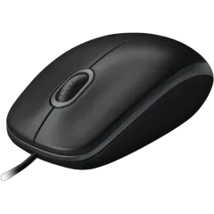 Logitech B100 mouse black, USB
