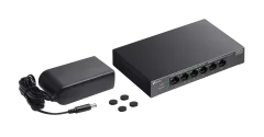TP-Link Omada 6-Port 10 100Mbps Unmanaged Desktop Switch with 4-Port PoE