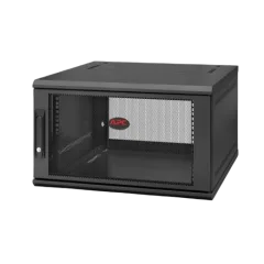 APC NetShelter WX 6U 600x600 Wall Mount Cabinet Black with swing handle