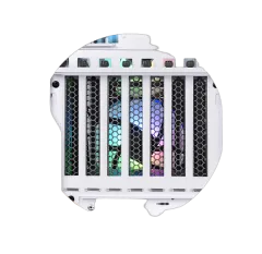 Thermaltake V350 TG ARGB Air Snow Mid Tower Chassis
