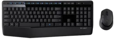 Logitech MK345 Comfort Wireless Keyboard and Mouse Combo, HR
