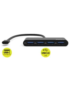 Port HUB USB-C 4X USB-A 3.0 ports