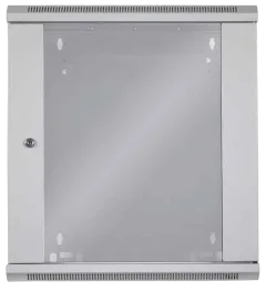 Intellinet 19" Wallmount Cabinet, 12U, 450 mm (17.7 in.) Depth, Gray