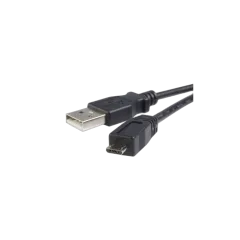 NaviaTec USB 2.0 A muški na A ženski kabel, 5m, crni