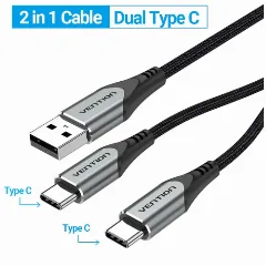 Vention USB 2.0 C to Lightning Cable 2M Gray