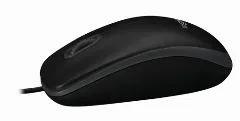 Logitech B100 žičani optički miš, crna
