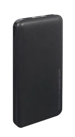Gembird 10000 mAh power bank, black