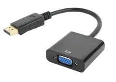 Gembird DisplayPort to VGA adapter cable, black
