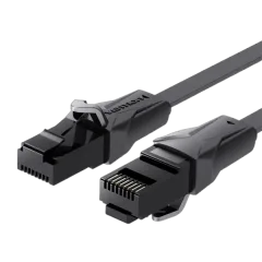 Vention Flat CAT.6 UTP Patch Cord Cable 3M Black