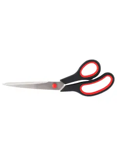 Škare uredske D.RECT 25cm mekana drška 12005