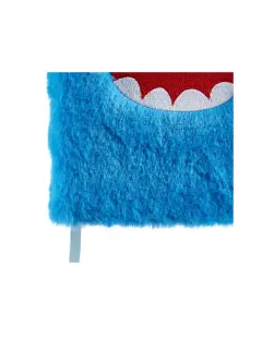 Notes Miquelrius A5 80g 160L fluffy Little monster plavi MR8164