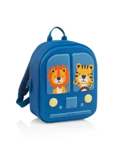 Ruksak mini Miquelrius 1 odjeljak Bus Stop plavi 10L MR19391