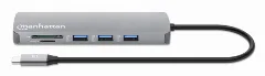 Manhattan docking USB-C 9 u 1 HDMI 4K@60Hz